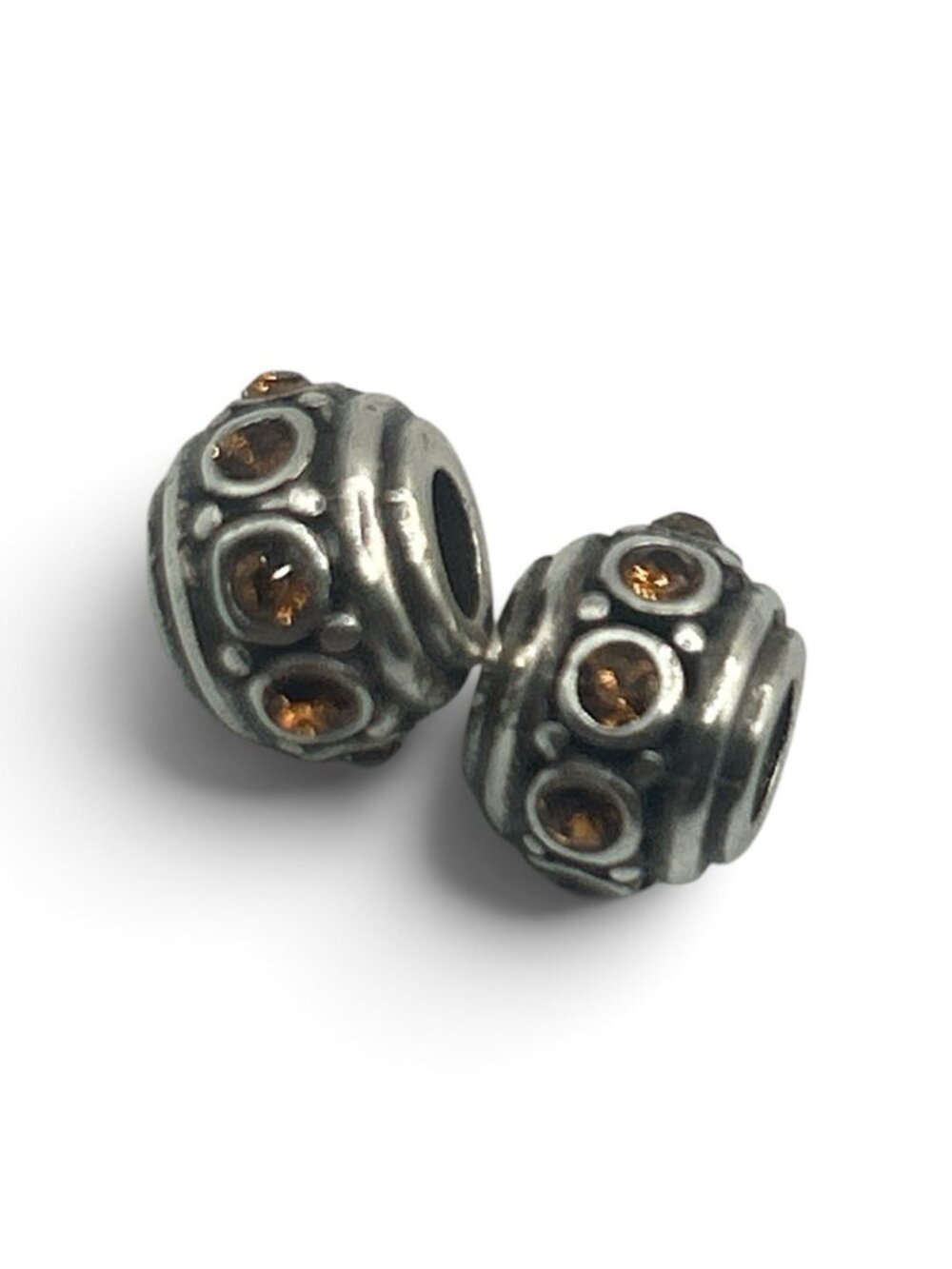 Lot of 2 Brighton MINI GLAM   Topaz   beads Lot of 2 MINI